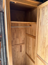 Load image into Gallery viewer, Single Oak Wardrobe
