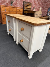 Load image into Gallery viewer, 2 x Solid Pine Bedsides
