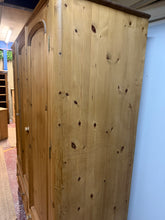 Load image into Gallery viewer, Vintage Pine Wardrobe
