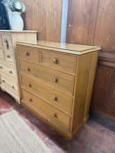 Load image into Gallery viewer, Solid Pine Chest Of Drawers

