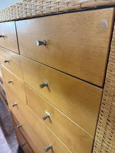 Wicker & Pine Drawers