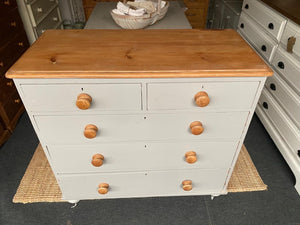 Grey Pine Drawers