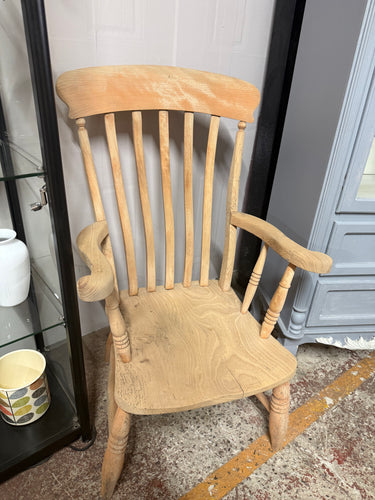 Restored to its original state, this grandmother chair may require a coat of wax for protection. While there may be some visible marks and past wood worm damage, it has been expertly treated. This would be the perfect addition to any room.

Overall Dimensions

approx : 62cm wide x 49cm deep x 101.5cm high

DELIVERY AVAILABLE      

For our other items see our website https://fossewayfurniture.co.uk

collection from our shop at cv36, our collection zone at bs36
