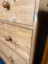 Load image into Gallery viewer, Solid Pine Chest Of Drawers
