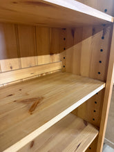 Load image into Gallery viewer, Narrow Pine Bookcase
