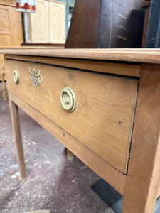 Oak Console Table