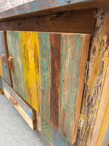 Boat Wood Sideboard