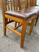 Load image into Gallery viewer, 6 x Oak Chairs
