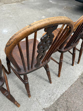 Load image into Gallery viewer, 4 x Wheelback Chairs
