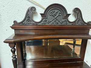 Mahogany Music Cabinet