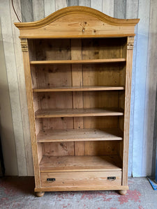 Antique Pine Bookcase