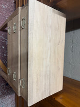 Load image into Gallery viewer, Stripped Oak Chest Of Drawers
