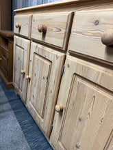 Load image into Gallery viewer, Stripped Pine Sideboard
