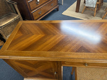 Load image into Gallery viewer, Desk &amp; Rattan Stool
