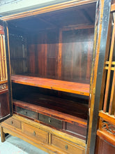 Load image into Gallery viewer, Oriental Hardwood Cupboard
