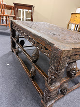 Load image into Gallery viewer, Carved African Coffee Table
