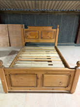 Load image into Gallery viewer, Pine Double Bed
