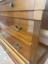 Load image into Gallery viewer, Cherry Wood Chest Of Drawers
