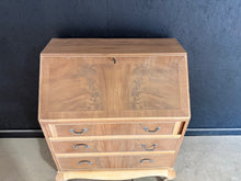 Load image into Gallery viewer, Stripped Mahogany Bureau
