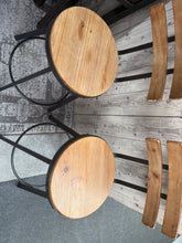Load image into Gallery viewer, 2 x Industrial Stools
