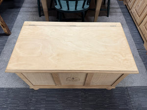 Stripped Blanket Box