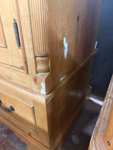 Load image into Gallery viewer, Vintage Pine Wardrobe

