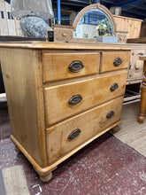 Load image into Gallery viewer, Antique Pine Chest Of Drawers
