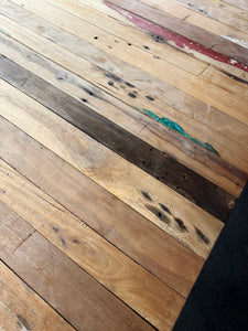 Boat Wood Extendable Dining Table