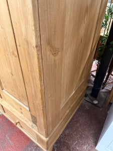 Antique Pine Wardrobe