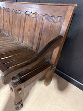 Load image into Gallery viewer, Oak Settle
