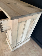 Load image into Gallery viewer, Stripped Pine Desk
