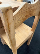 Load image into Gallery viewer, 4 x Stripped Pine Chairs
