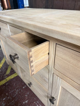 Load image into Gallery viewer, Stripped Oak Sideboard
