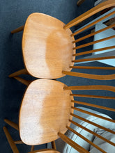 Load image into Gallery viewer, 4 x Pine Dining Chairs
