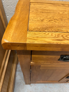 Oak Furniture Land Rustic Sideboard