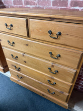 Load image into Gallery viewer, Narrow Pine Chest Of Drawers

