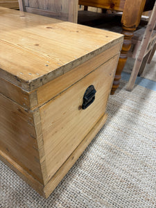 Antique Pine Blanket Box