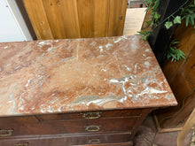 Load image into Gallery viewer, Marble Topped Chest Of Drawers
