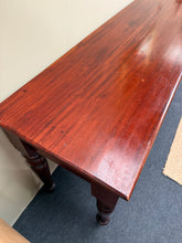 Load image into Gallery viewer, Large Mahogany Hall Table
