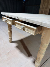 Load image into Gallery viewer, Vintage Pine Dining Table
