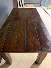 Load image into Gallery viewer, Chunky Rustic Dining Table
