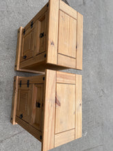 Load image into Gallery viewer, 2 x Pine Bedsides
