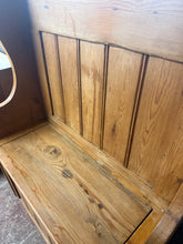 Load image into Gallery viewer, Vintage Pine Settle
