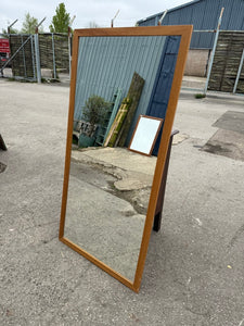 Large Wooden Mirror