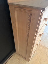 Load image into Gallery viewer, Stripped Pine Chest Of Drawers
