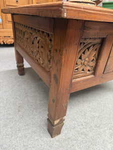 Carved Coffee Table