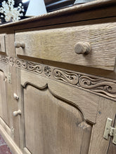 Load image into Gallery viewer, Stripped Oak Sideboard
