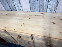 Load image into Gallery viewer, Stripped Pine Sideboard
