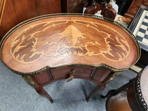 French Kidney Shaped Table