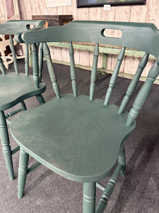 4 x 'Oxford Green' Chairs